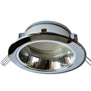 Ecola GX70-H6R светильник хром встр. с рефл.  65x171 FC70R6ECB