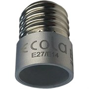 Ecola base Переходник с цоколя E27 на E14 Серебряный A7T14SEAY