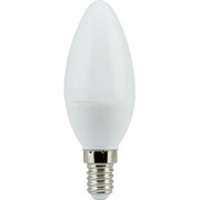 Ecola candle   LED  6,0W 220V E14 4000K свеча (композит) 101x37 C4LV60ELC