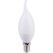 Ecola candle   LED  6,0W 220V E14 4000K свеча на ветру (композит) 129x37 C4YV60ELC