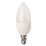 Ecola candle   LED  8,0W 220V E14 6000K свеча (композит) 100x37 C4LD80ELC