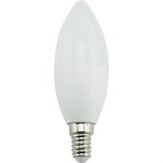 Ecola candle   LED Premium  9,0W 220V E14 2700K свеча (композит) 100x37 C4MW90ELC