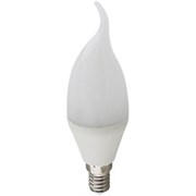 Ecola candle   LED Premium 10,0W 220V E14 2700K свеча на ветру (композит) 129x37 C4PW10ELC