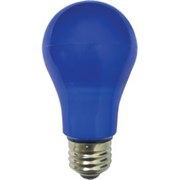 Ecola classic   LED color  8,0W A55 220V E27 Blue Синяя 360° (композит) 108x55 K7CB80ELY