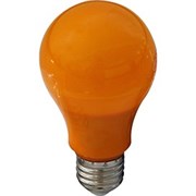 Ecola classic   LED color 12,0W A60 220V E27 Orange Оранжевая 360° (композит) 110x60 K7CY12ELY