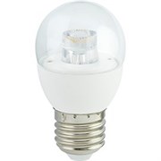 Ecola globe   LED Premium  7,0W G45 220V  E27 2700K прозрачный шар с линзой (композит) 75x45 K7FW70ELC