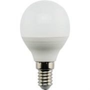 Ecola globe   LED Premium  9,0W G45  220V E14 2700K шар (композит) 82x45 K4QW90ELC