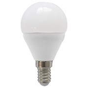 Ecola globe   LED Premium  9,0W G45  220V E14 6000K шар (композит) 82x45 K4QD90ELC