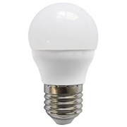 Ecola globe   LED Premium  9,0W G45  220V E27 6000K шар (композит) 82x45 K7QD90ELC