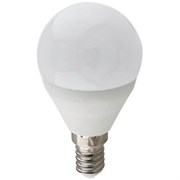 Ecola globe   LED Premium 10,0W G45  220V E14 2700K шар (композит) 82x45 K4QW10ELC