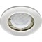 Ecola Light MR16 DL90 GU5.3 Светильник встр. плоский Перламутровое серебро 30x80 - 2pack (кd74) FP1621EFY - фото 11431