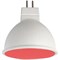 Ecola MR16   LED color  7,0W  220V GU5.3 Red Красный матовая 47x50 M2TR70ELC - фото 11488