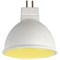 Ecola MR16   LED color  7,0W  220V GU5.3 Yellow Желтый матовая 47х50 M2TY70ELC - фото 11489