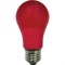 Ecola classic   LED color  8,0W A55 220V E27 Red Красная 360° (композит) 108x55 K7CR80ELY - фото 9855