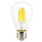 Ecola classic   LED Premium 10,0W A60 220-240V E27 6500K 360° filament прозр. нитевидная (Ra 80, 100 Lm/W, КП=0) 105x60 N7LD10ELC - фото 9868